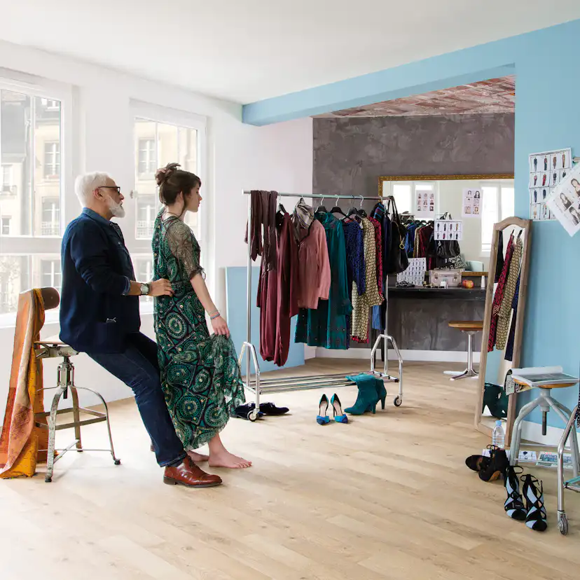 Laminatgolv BerryAlloc Original Smoked Oak 2-Stavs Golv