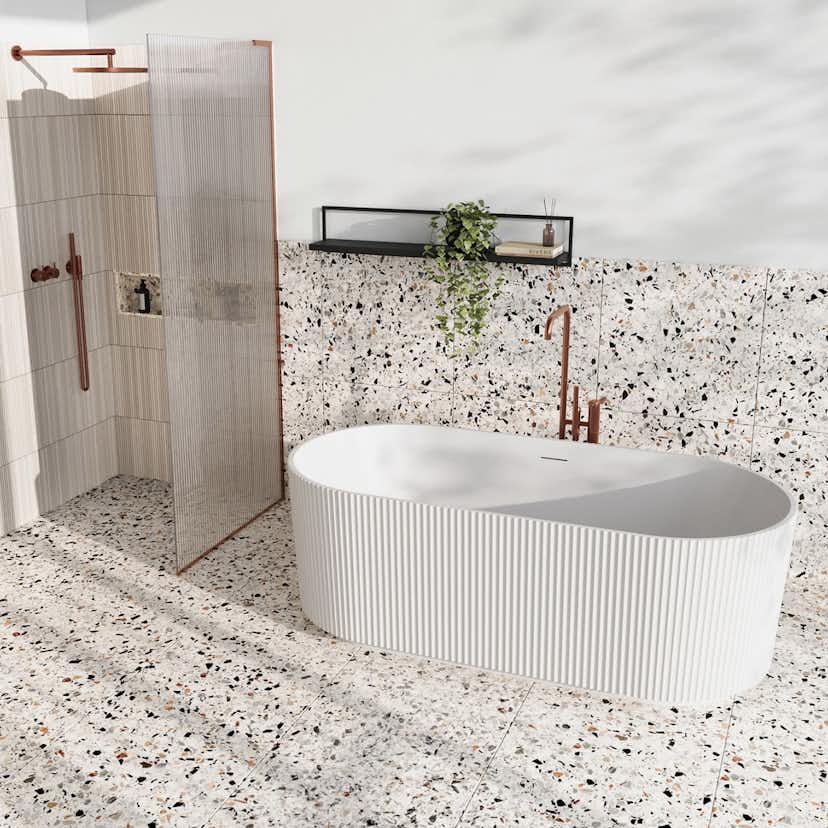 Badkar Strømberg Leonora Lucite