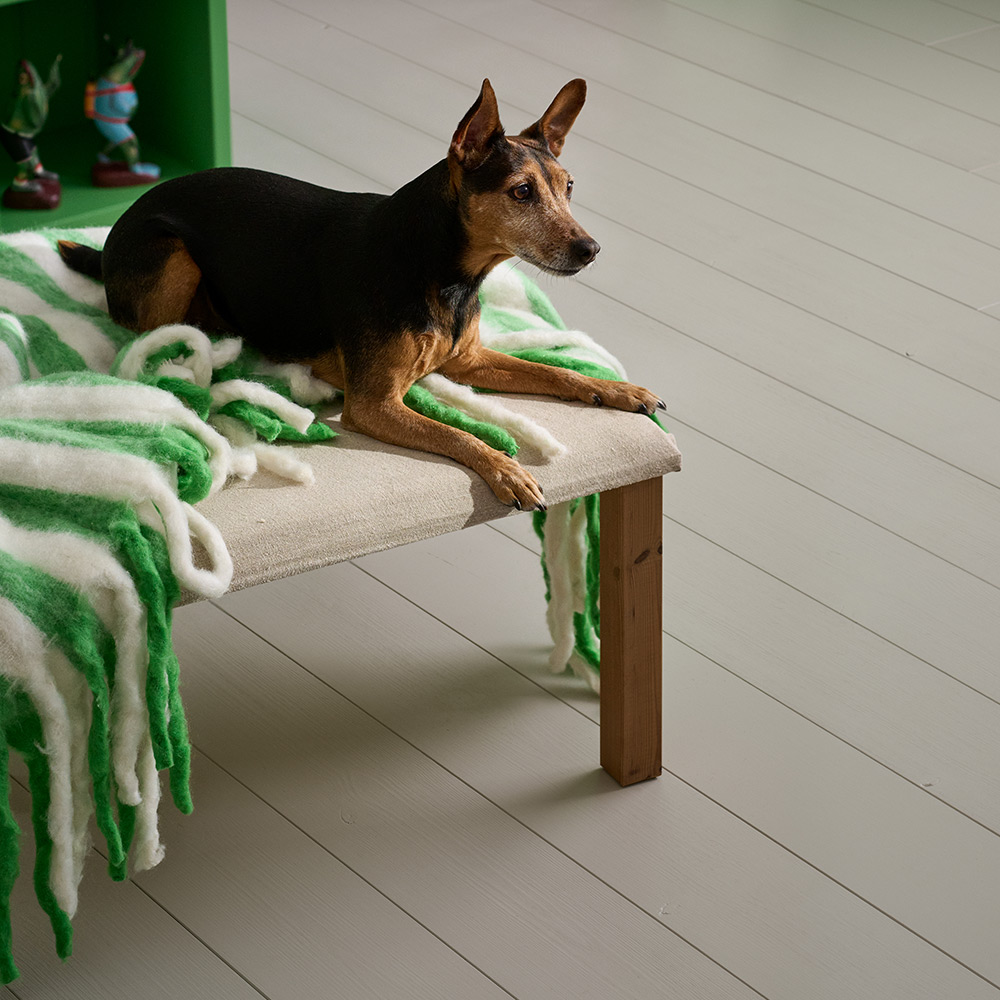 Massivt Trägolv Moelven Leva Sekel Grå 1-Stavs Furugolv