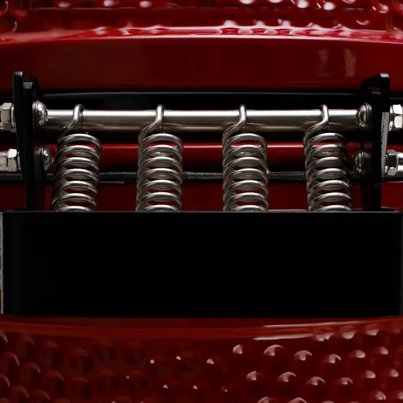 Kolgrill Kamado Bono Limited Röd Med Överdrag