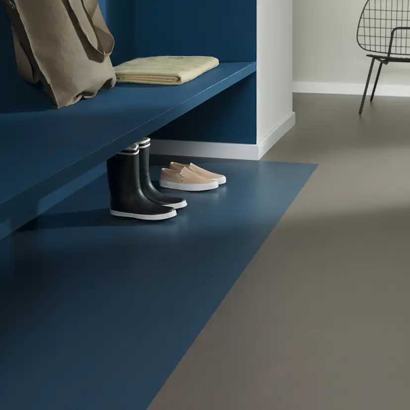 Linoleumgolv Forbo Marmoleum Click Delta Lace 30x30cm med Klicksystem