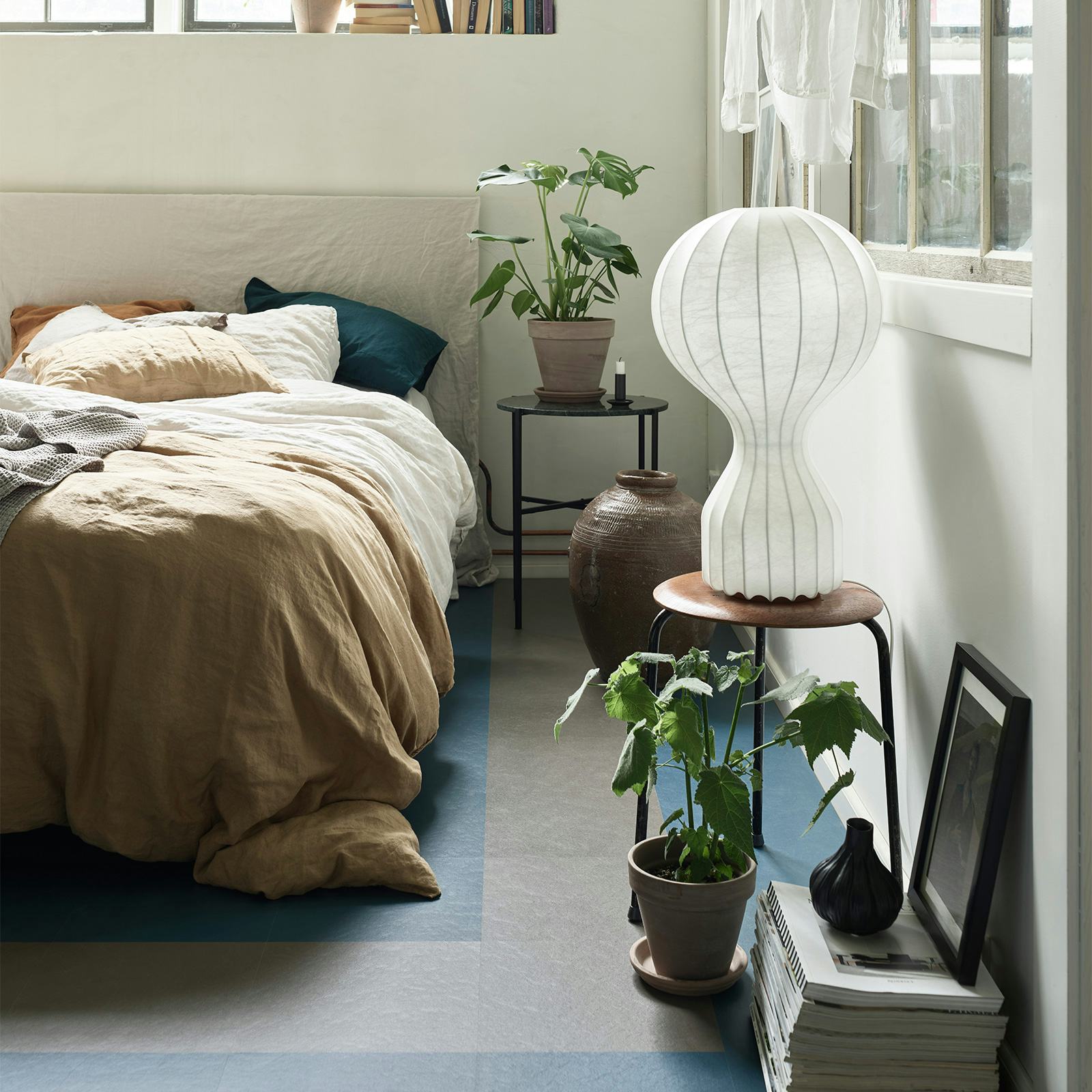 Linoleumgolv Forbo Marmoleum Click Delta Lace 60x30 cm