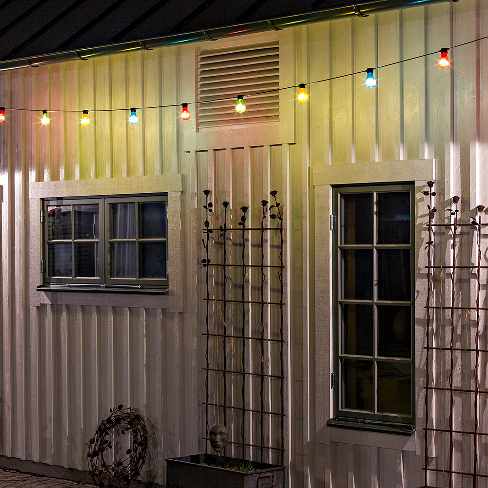 Ljusslinga Gnosjö Konstsmide 10 st LED 14,5 m