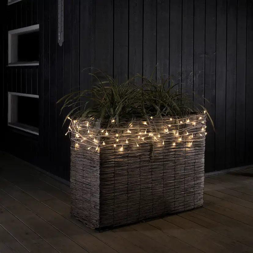 Ljusslinga Gnosjö Konstsmide 120 st Frostad Topp