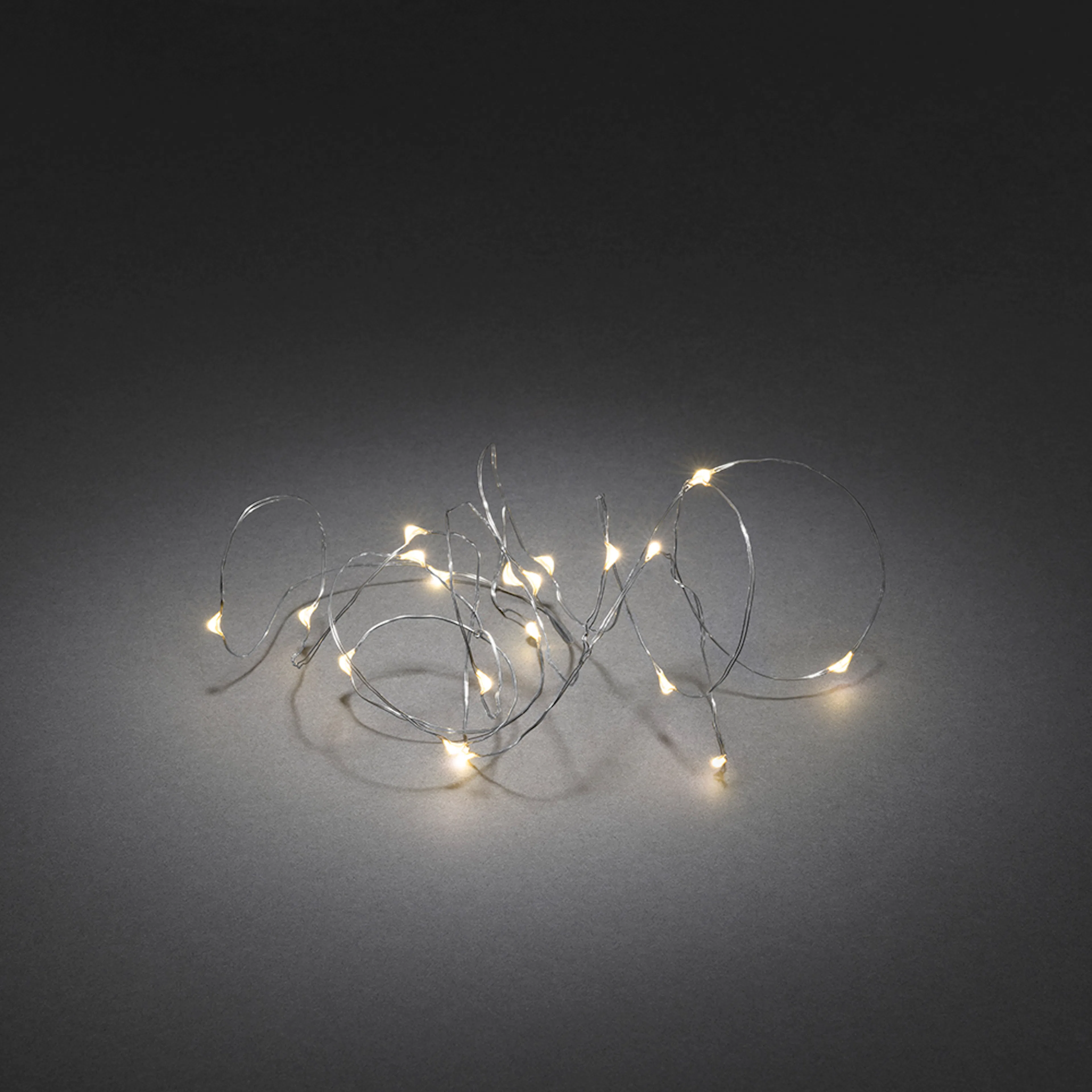 Ljusslinga Gnosjö Konstsmide Batteridriven 4,4 m