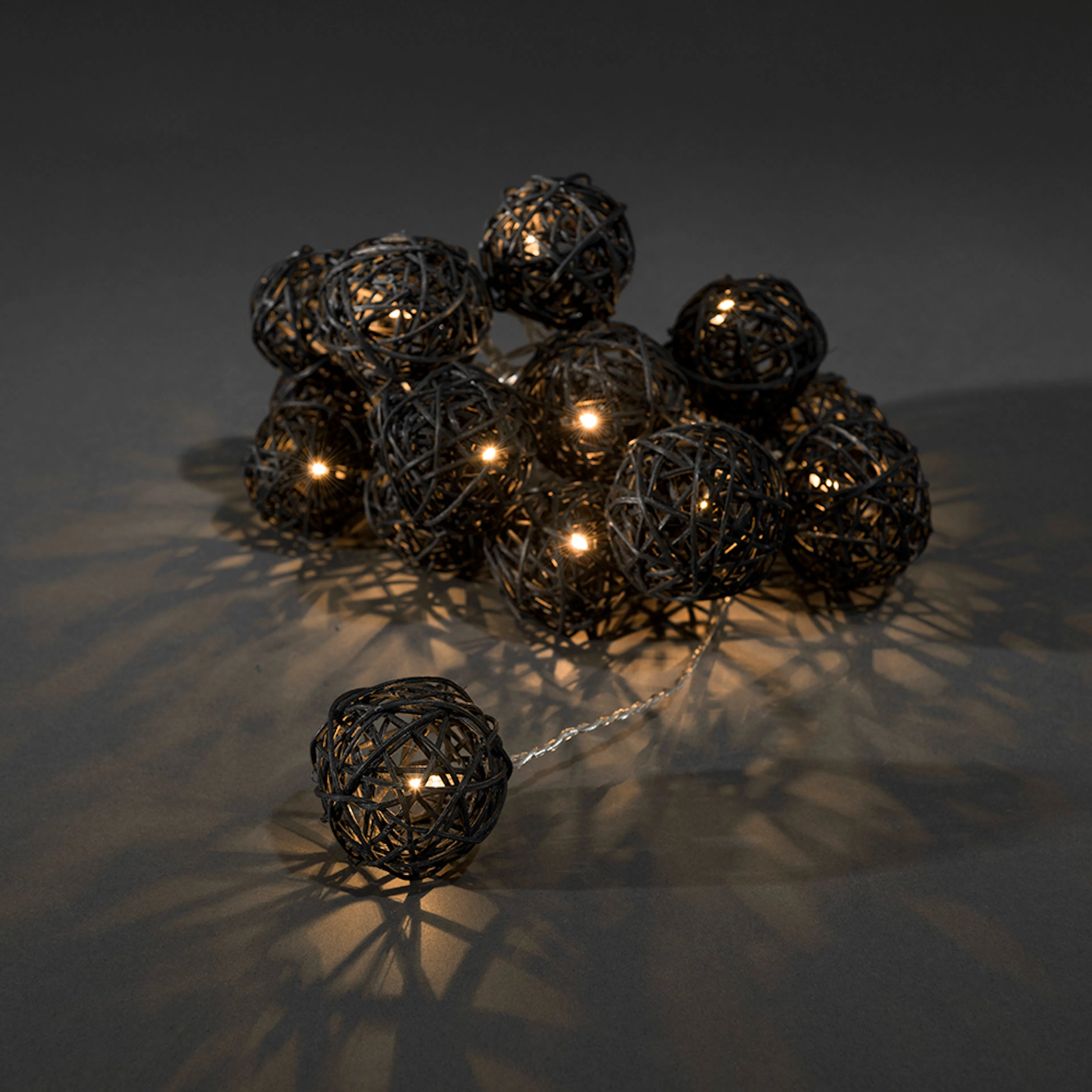 Ljusslinga Gnosjö Konstsmide Bollar 16