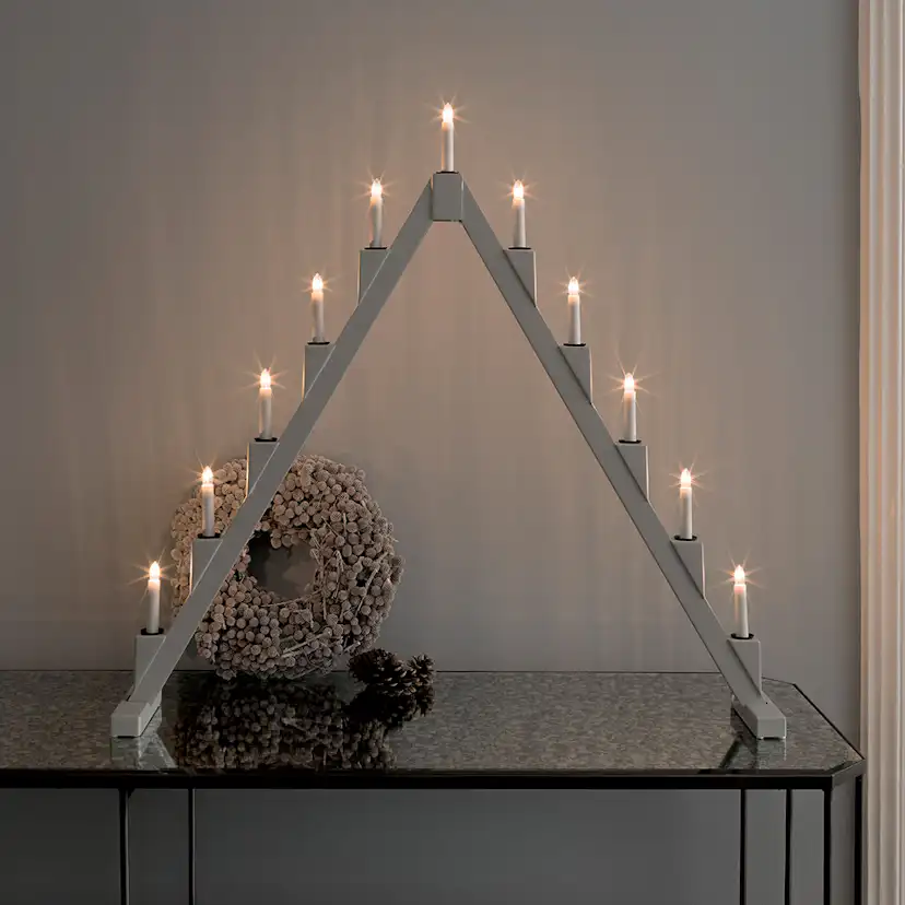 Adventsljusstake Gnosjö Konstsmide 11L Vikbar