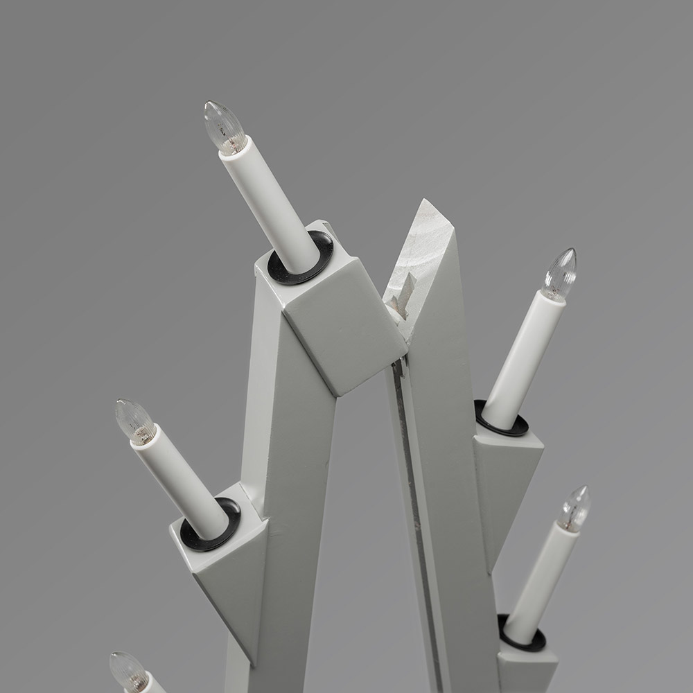 Adventsljusstake Gnosjö Konstsmide 11L Vikbar