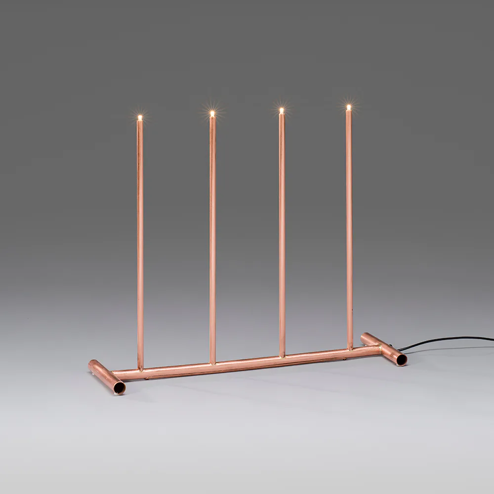 Adventsljusstake Gnosjö Konstsmide 4L Rör