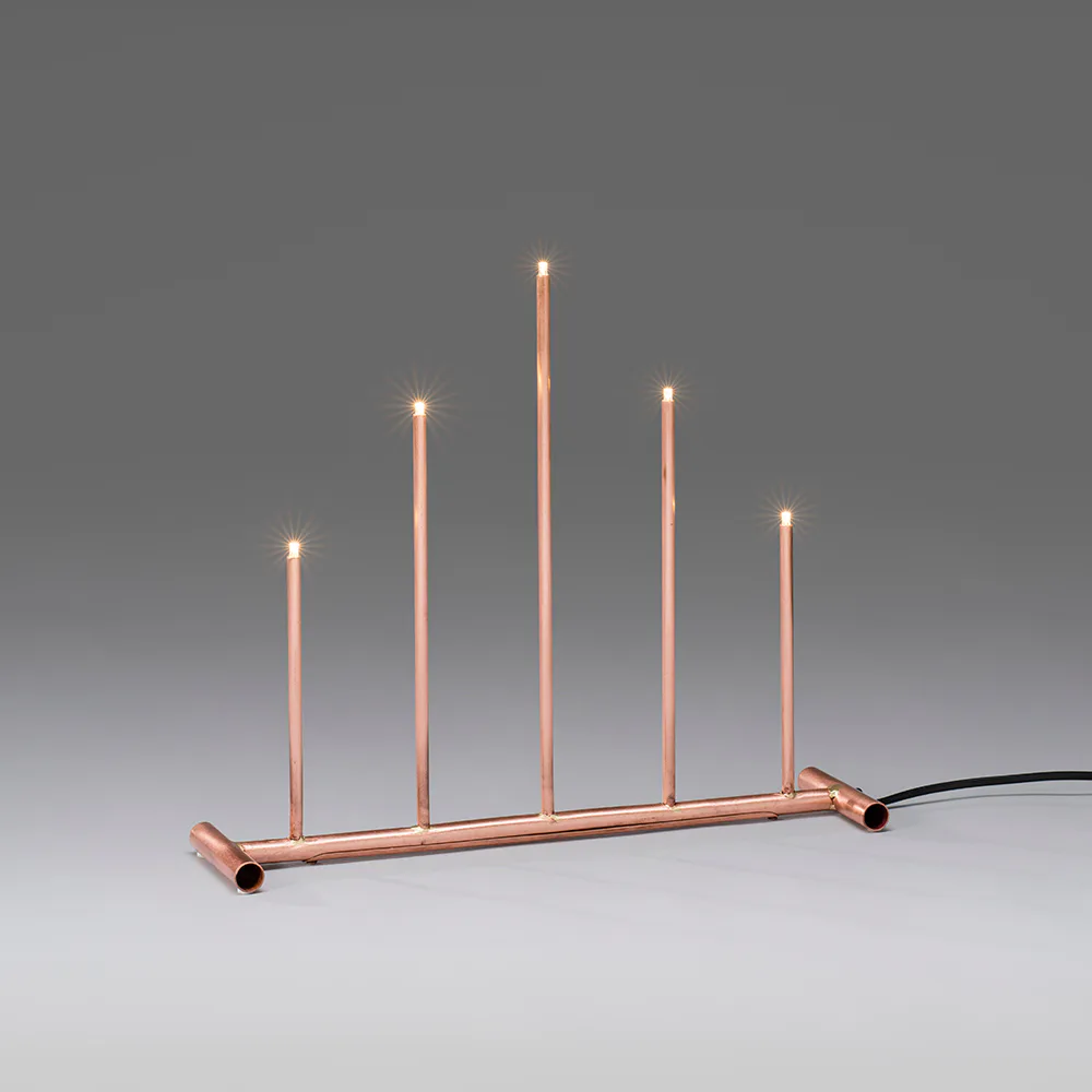 Adventsljusstake Gnosjö Konstsmide 5L Rör