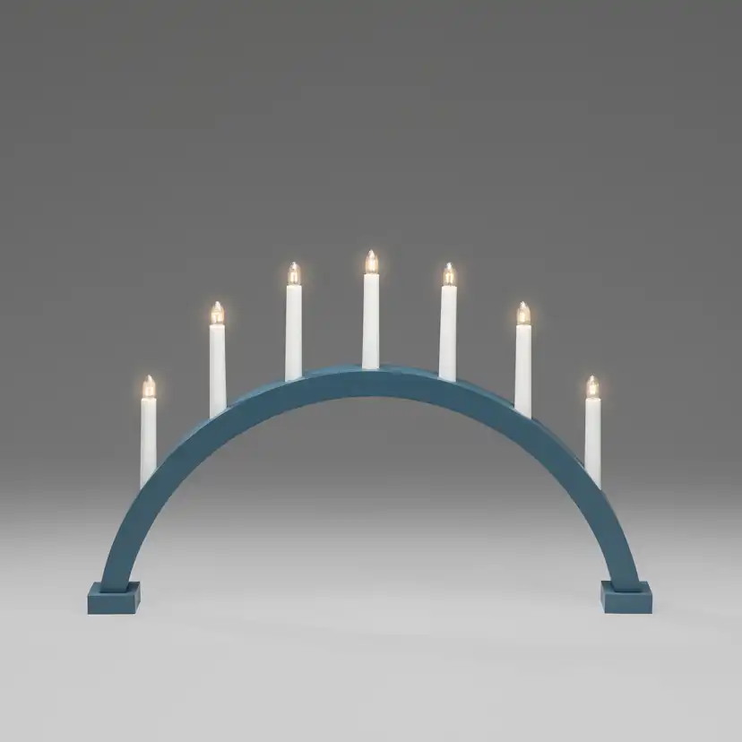 Adventsljusstake Gnosjö Konstsmide 7L Båge Stor