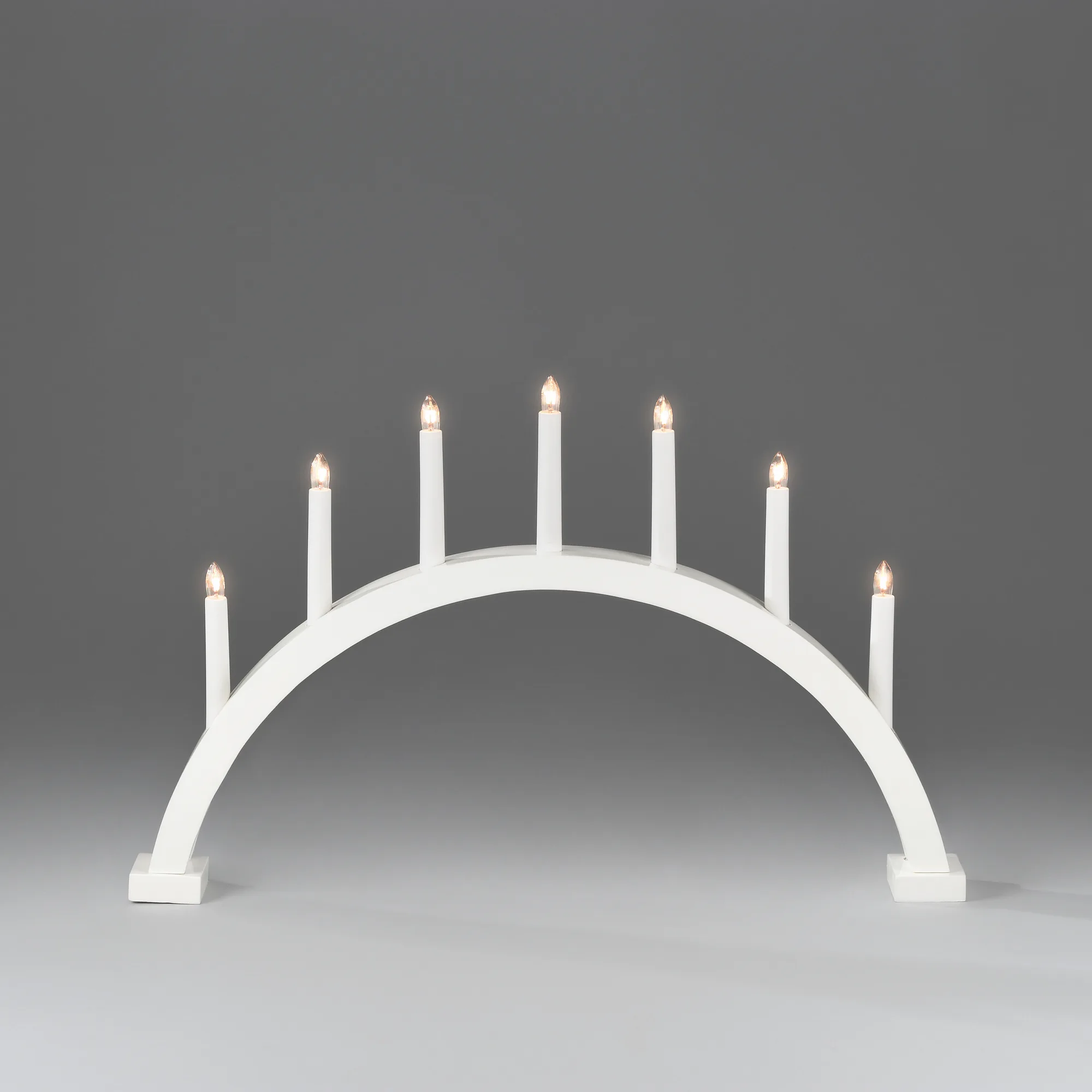 Adventsljusstake Gnosjö Konstsmide 7L Båge Stor