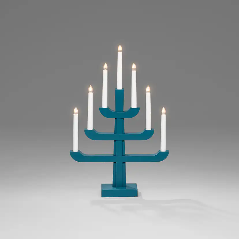 Adventsljusstake Gnosjö Konstsmide 7L på Fot H50