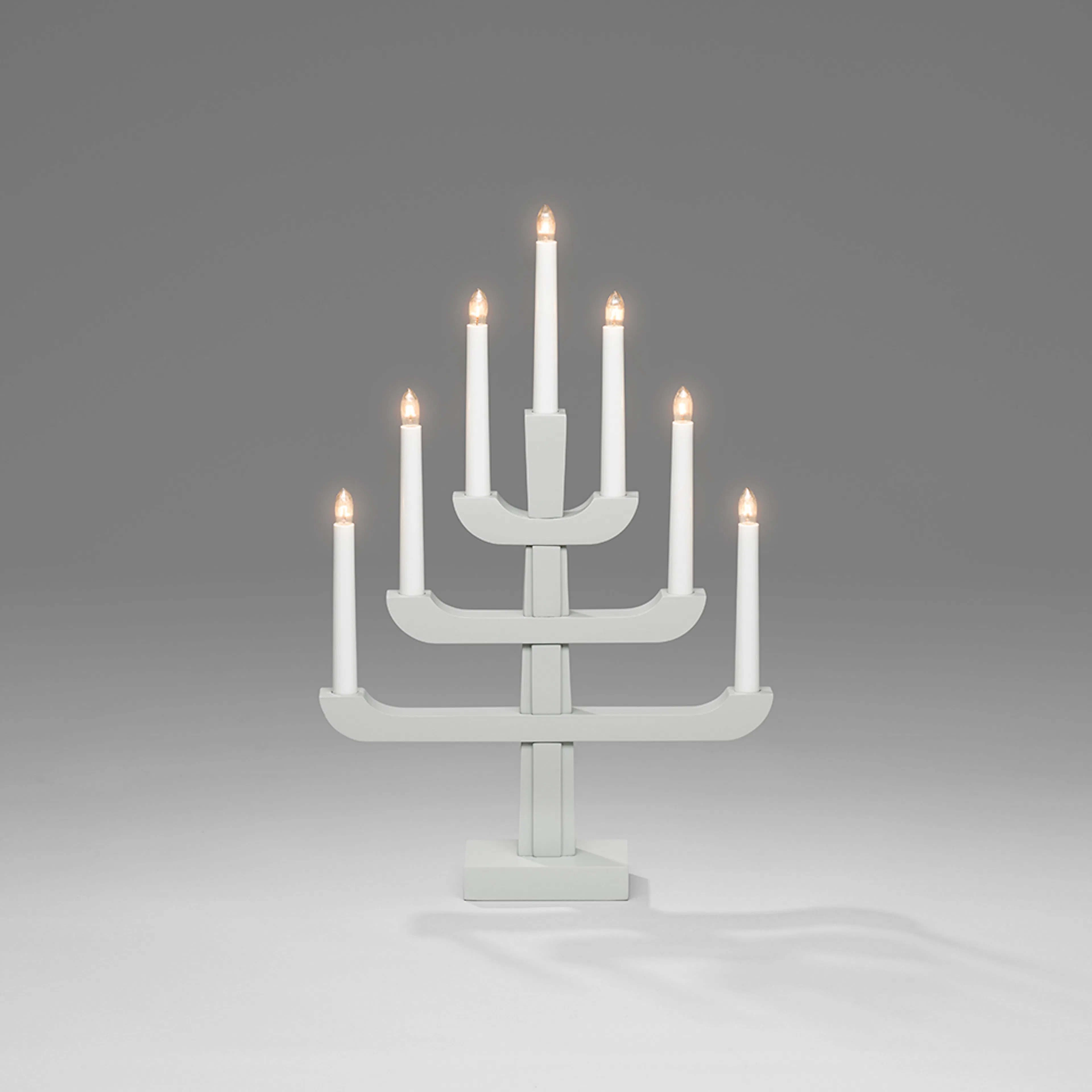 Adventsljusstake Gnosjö Konstsmide 7L på Fot H50