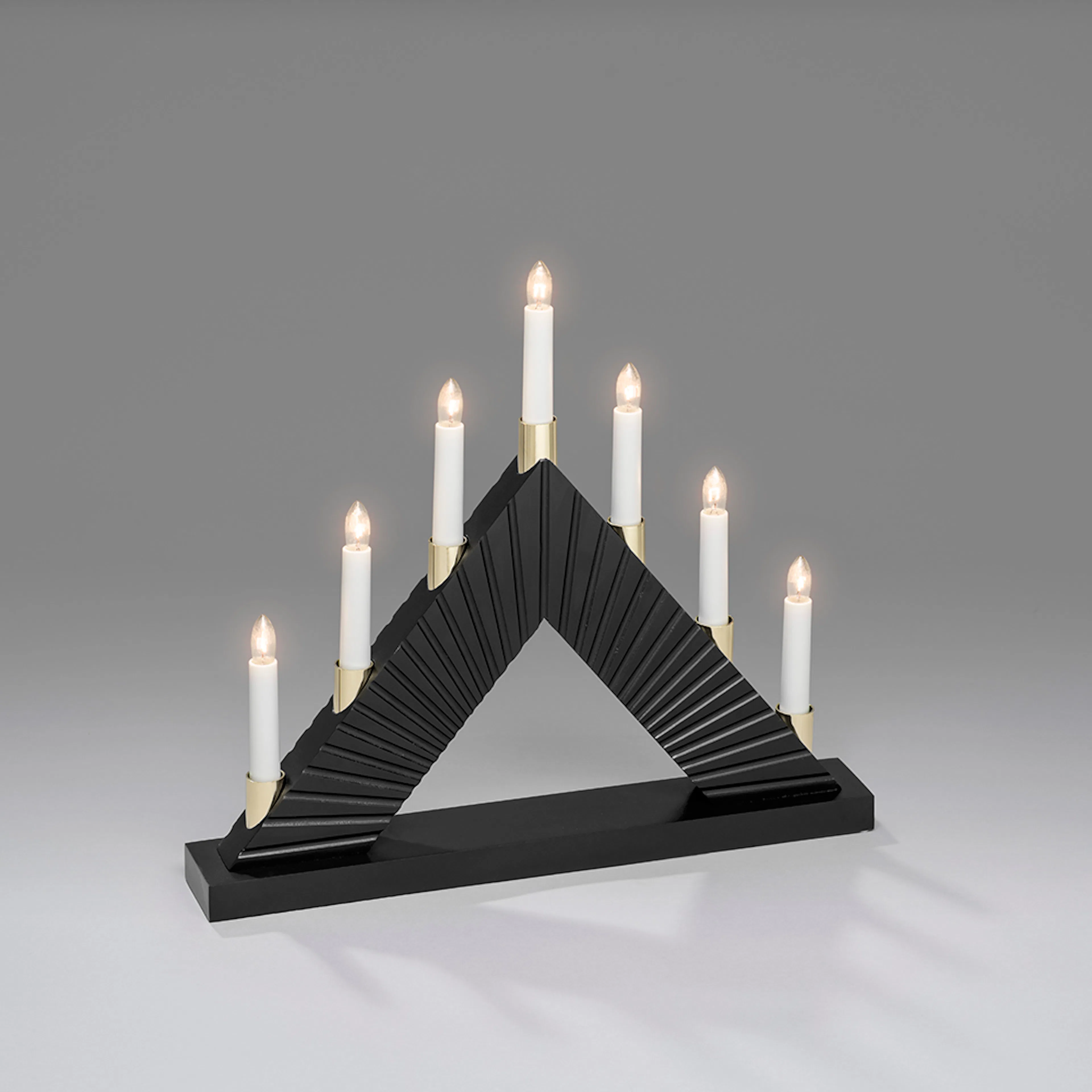 Adventsljusstake Gnosjö Konstsmide 7L Spår