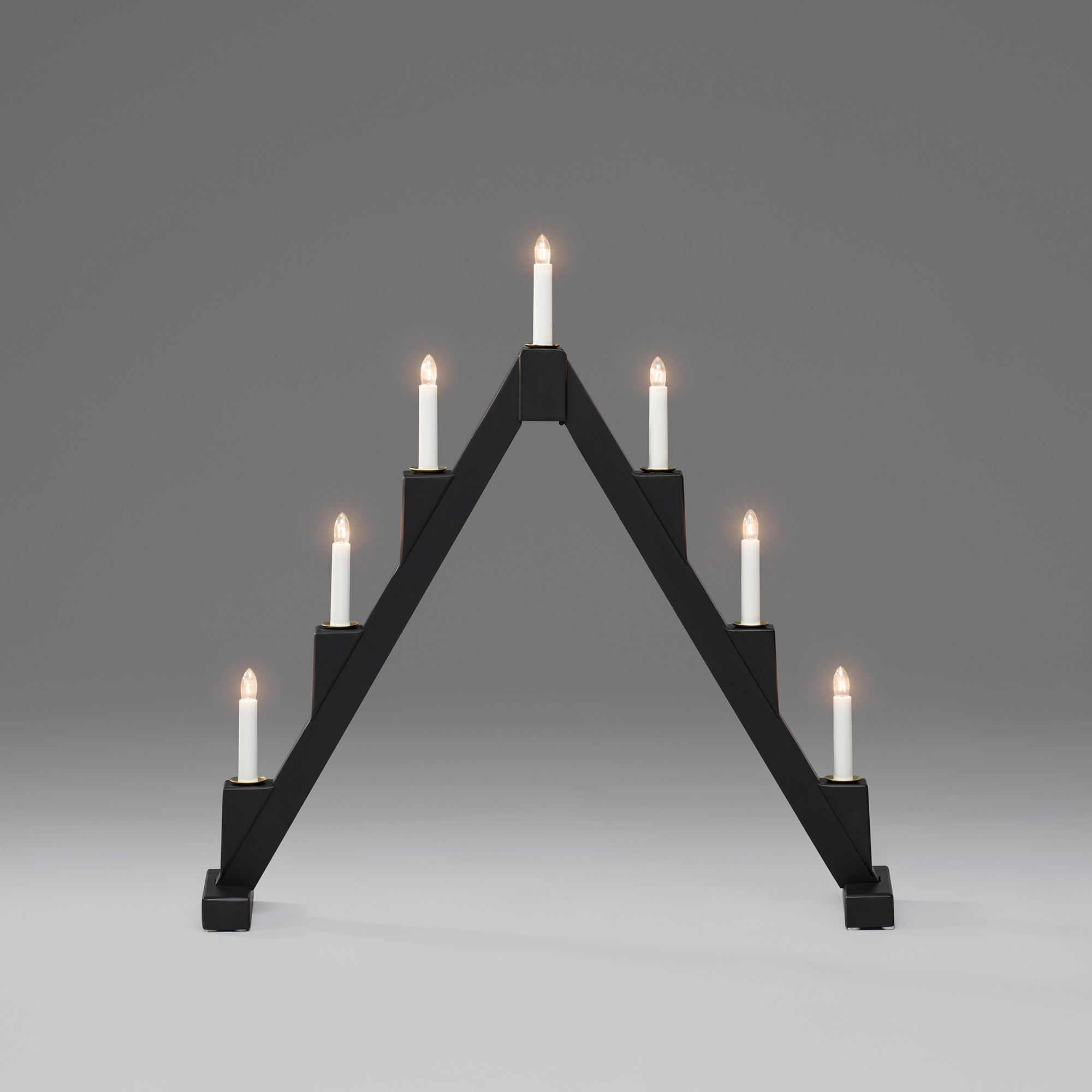 Adventsljusstake Gnosjö Konstsmide 7L Vikbar