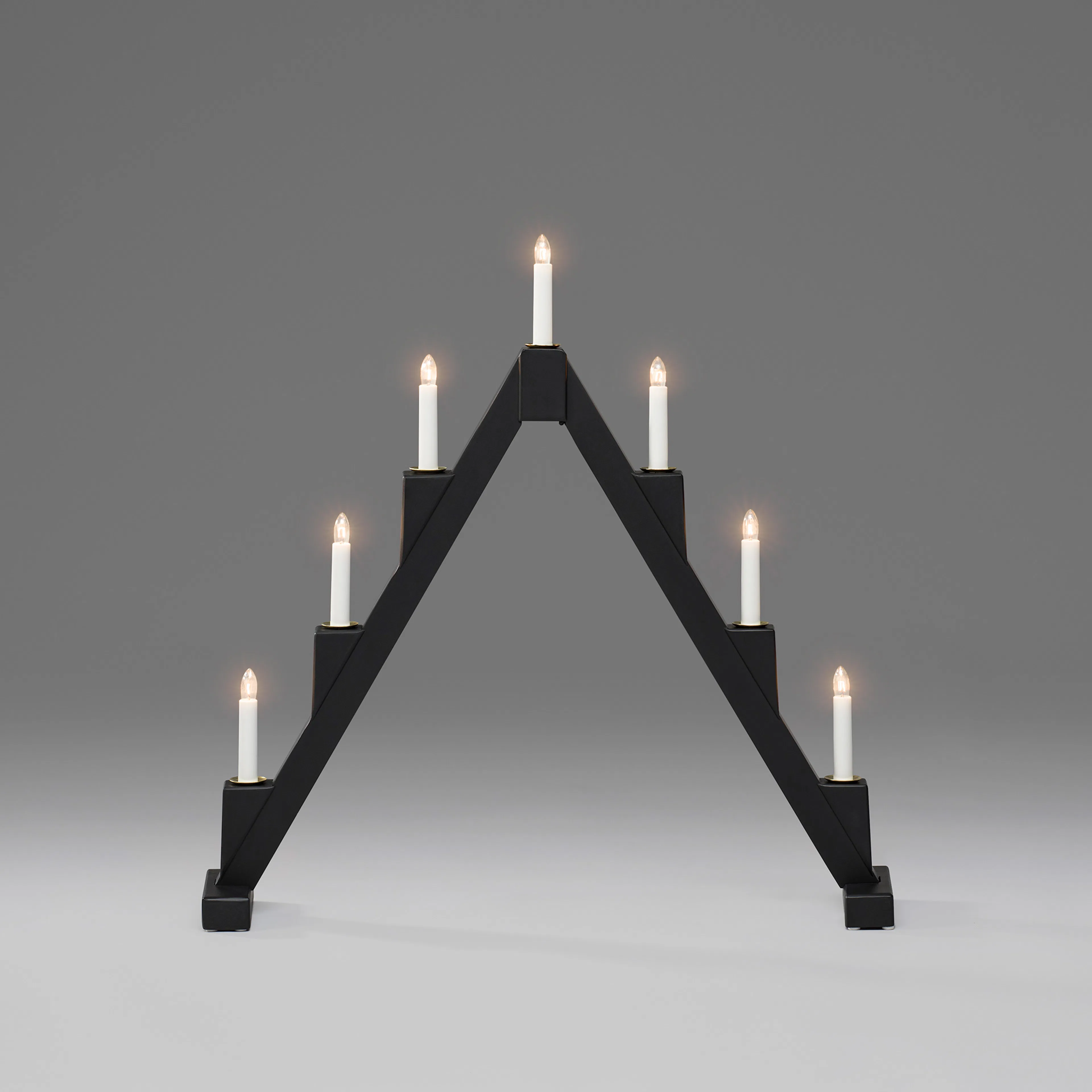 Adventsljusstake Gnosjö Konstsmide 7L Vikbar