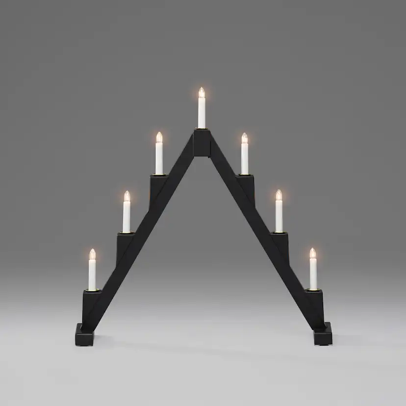 Adventsljusstake Gnosjö Konstsmide 7L Vikbar