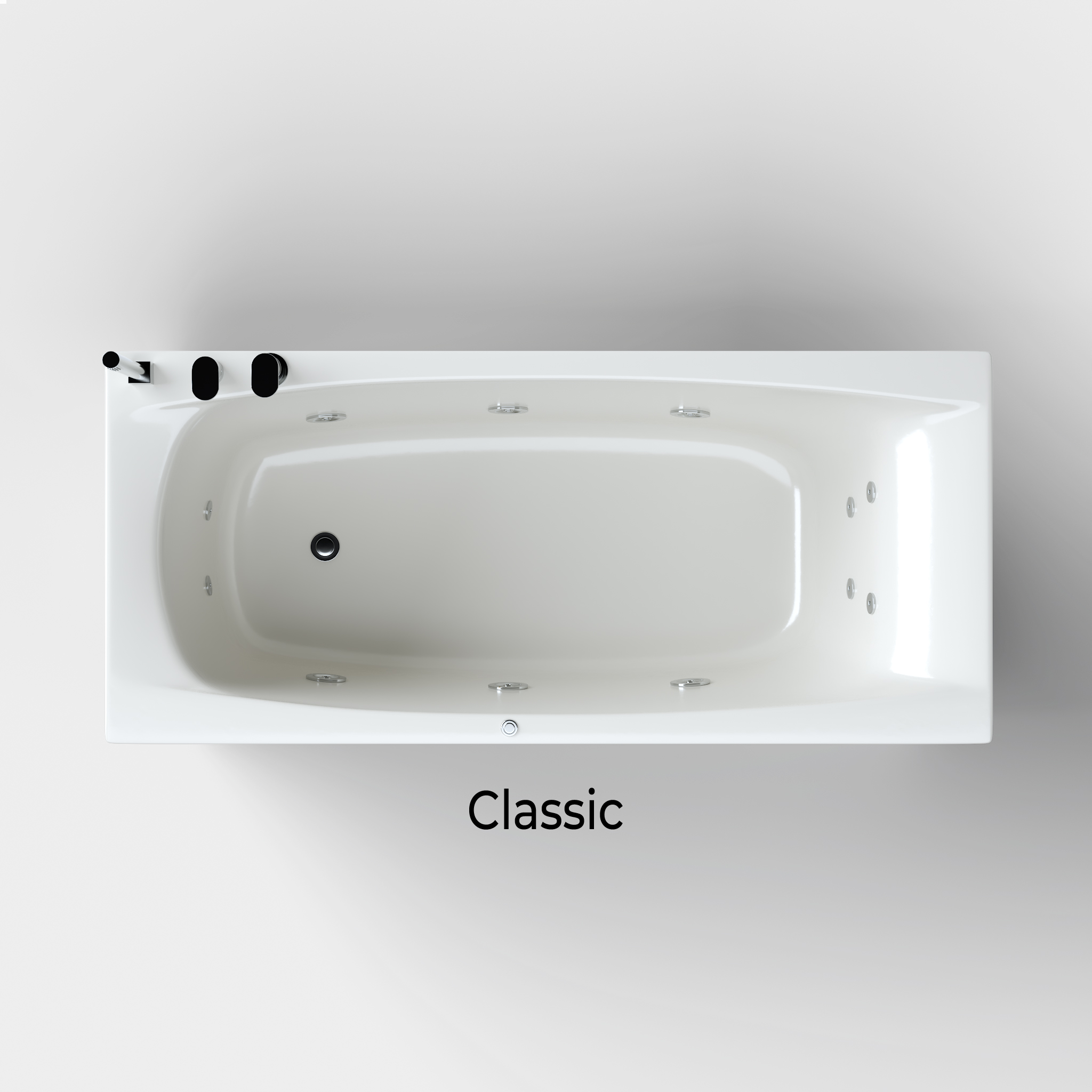 Bubbelbadkar Comfornette London