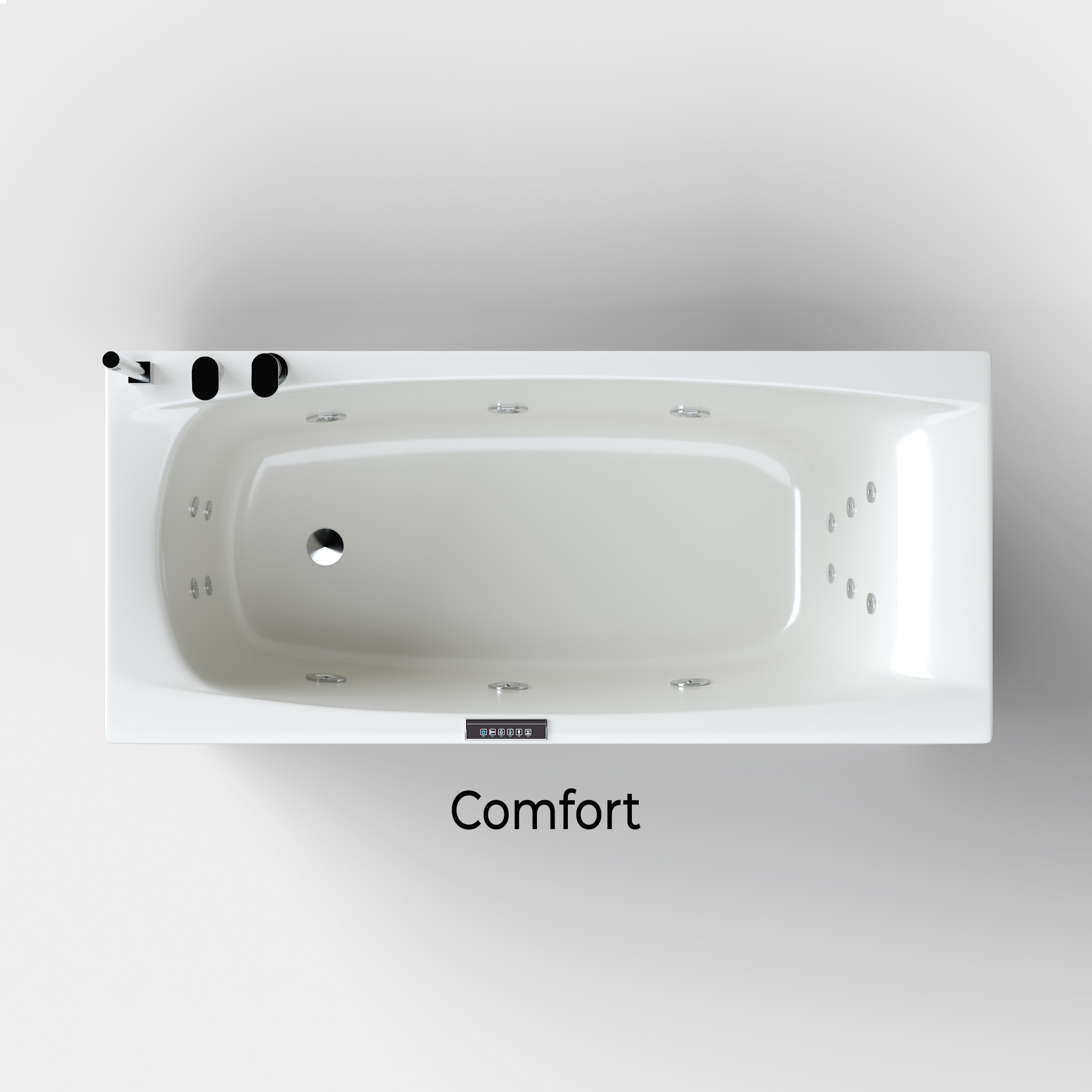 Bubbelbadkar Comfornette London