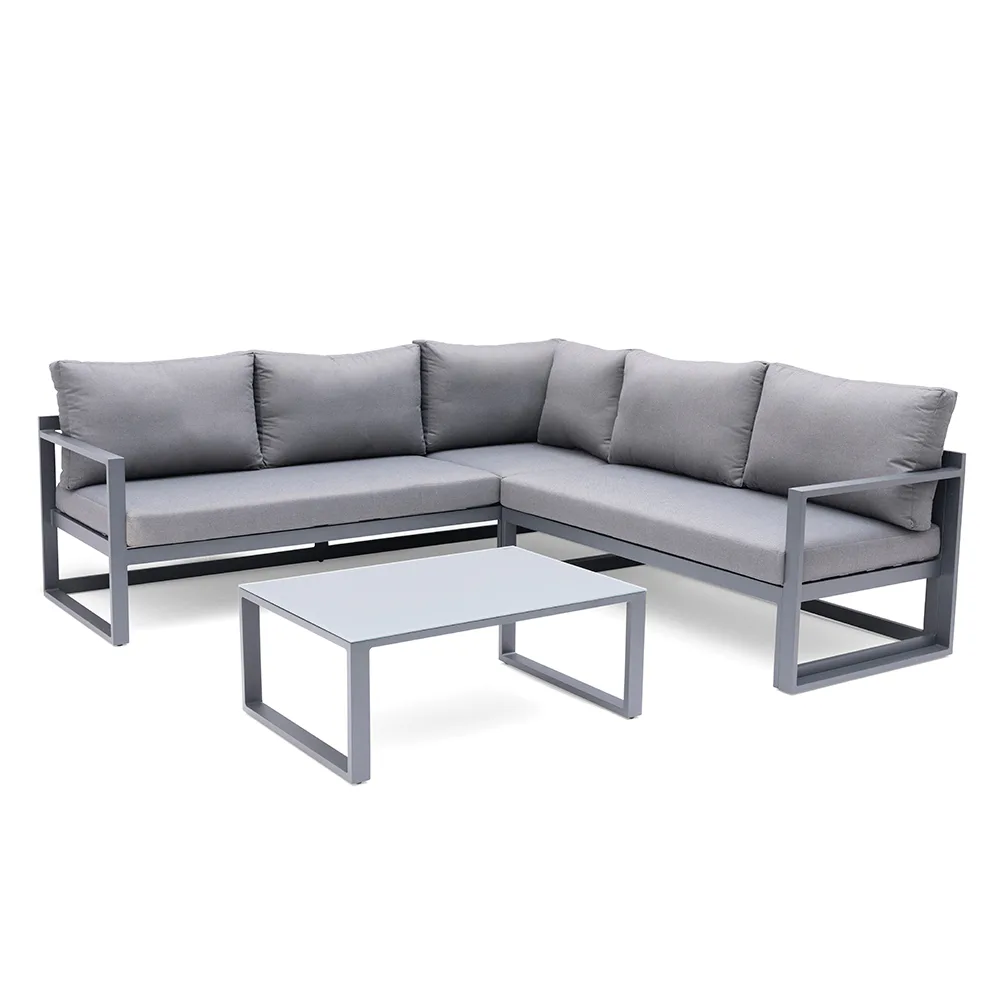 Soffgrupp Hillerstorp Lundamo Loungesoffa Utomhus, Höj- & Sänkbar Del