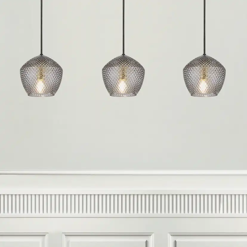 Taklampa Nordlux Orbiform Rökfärgad