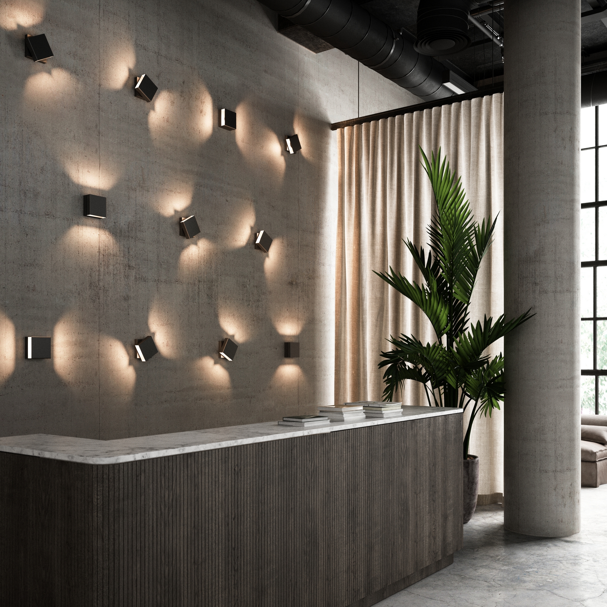 Fasadbelysning Nordlux Turn