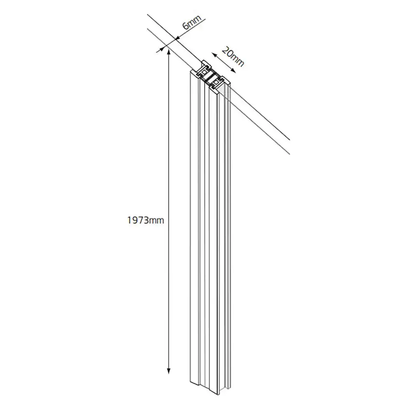 Magnetlist Hafa Igloo Pro ALU Naturlig