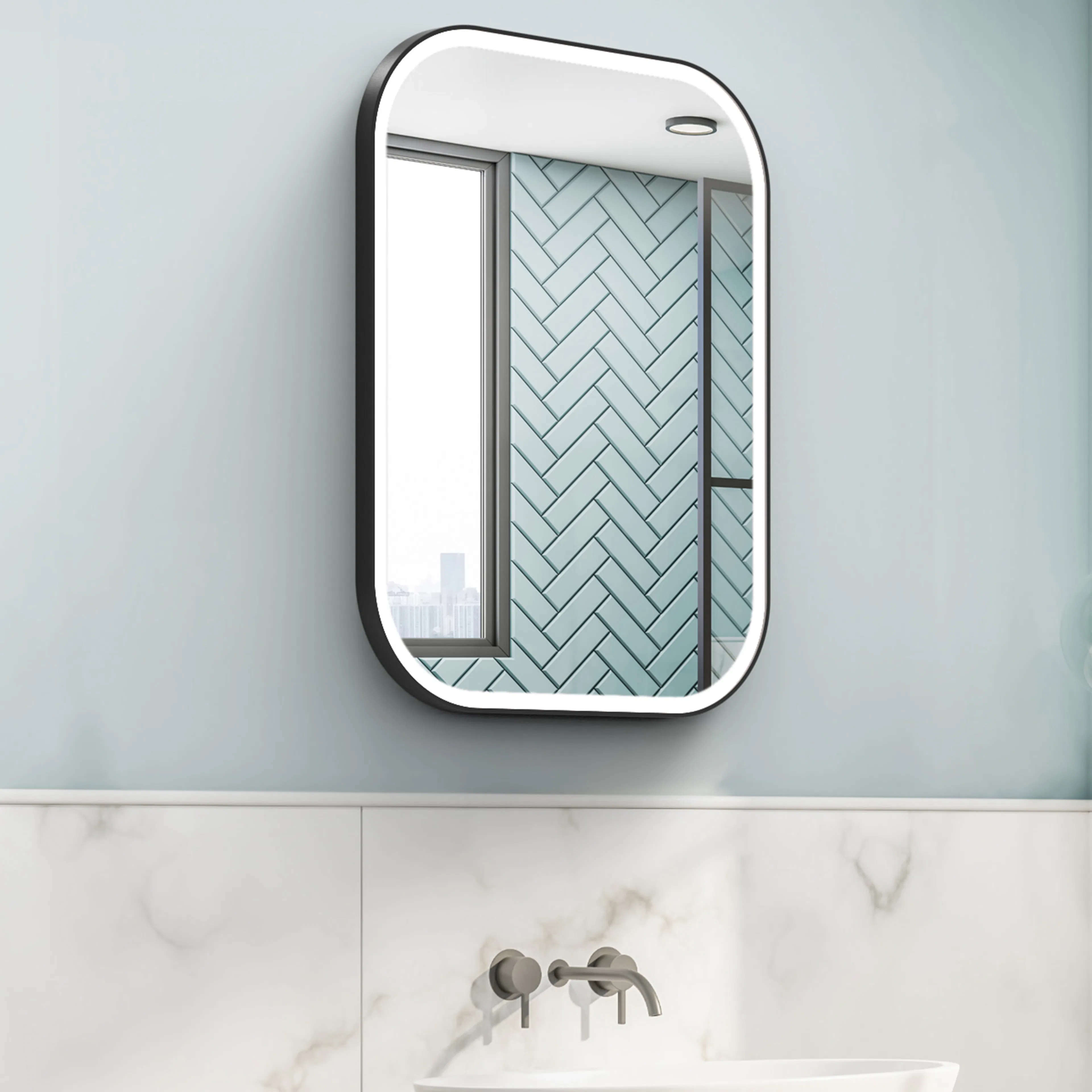 Spegel Vidi Marco LUX med LED-belysning