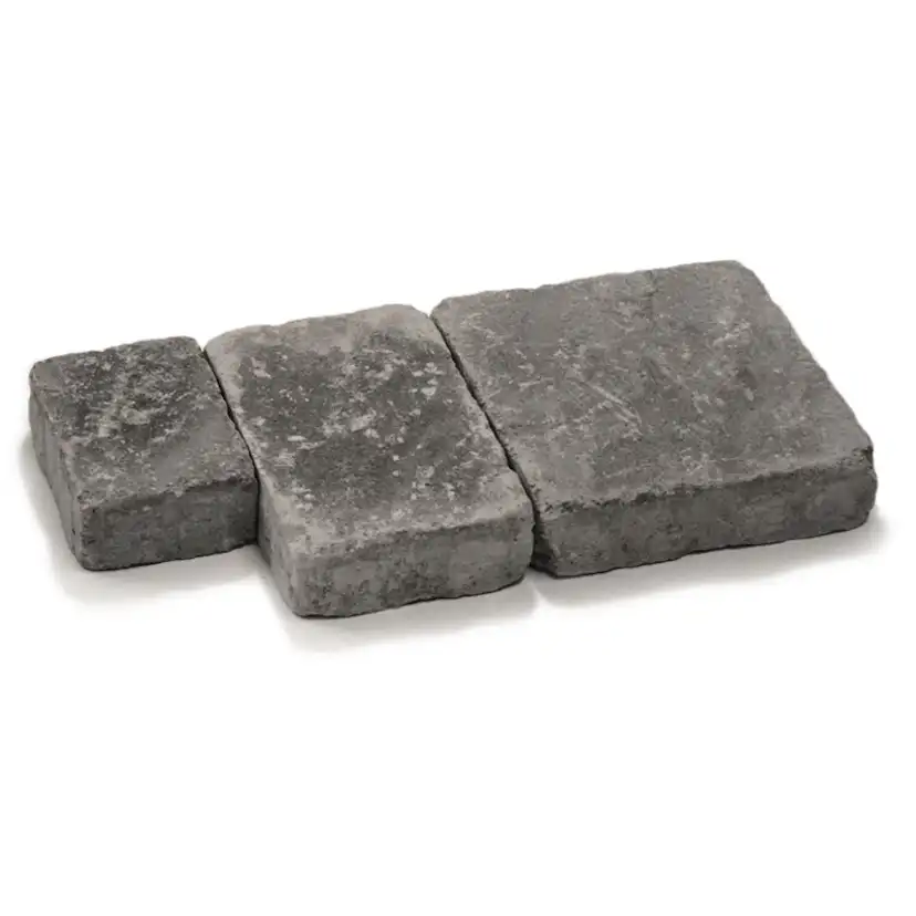 Marksten S:t Eriks Rustik Struktur Grafit Helpall