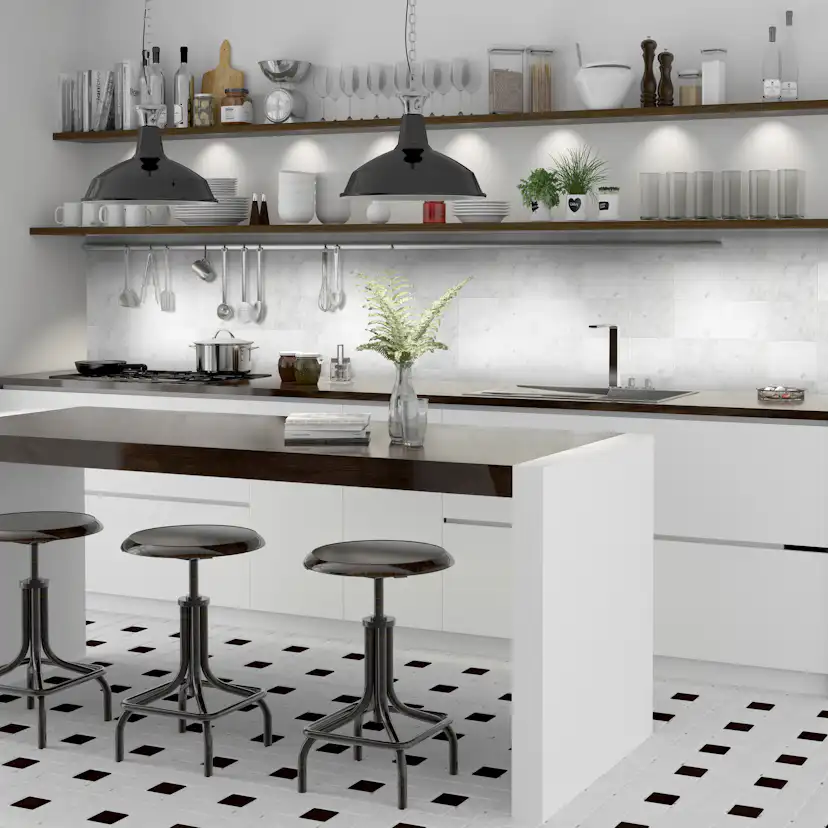 Marmor Arredo Bianco Carrara C Honed Vit 15x15 cm