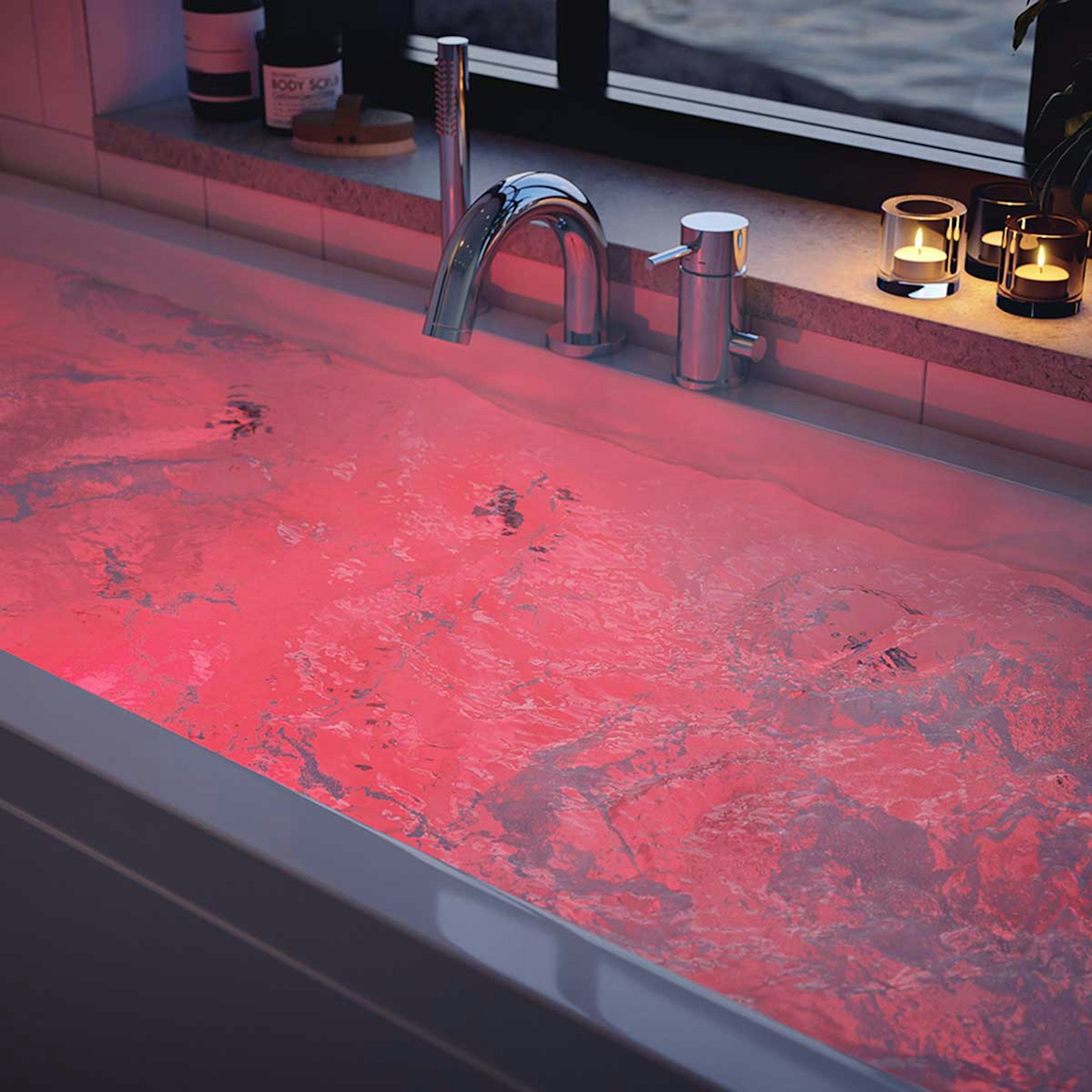 Massagesystem 2 + Underhållsvärmare 1,5kW + Led-belysning