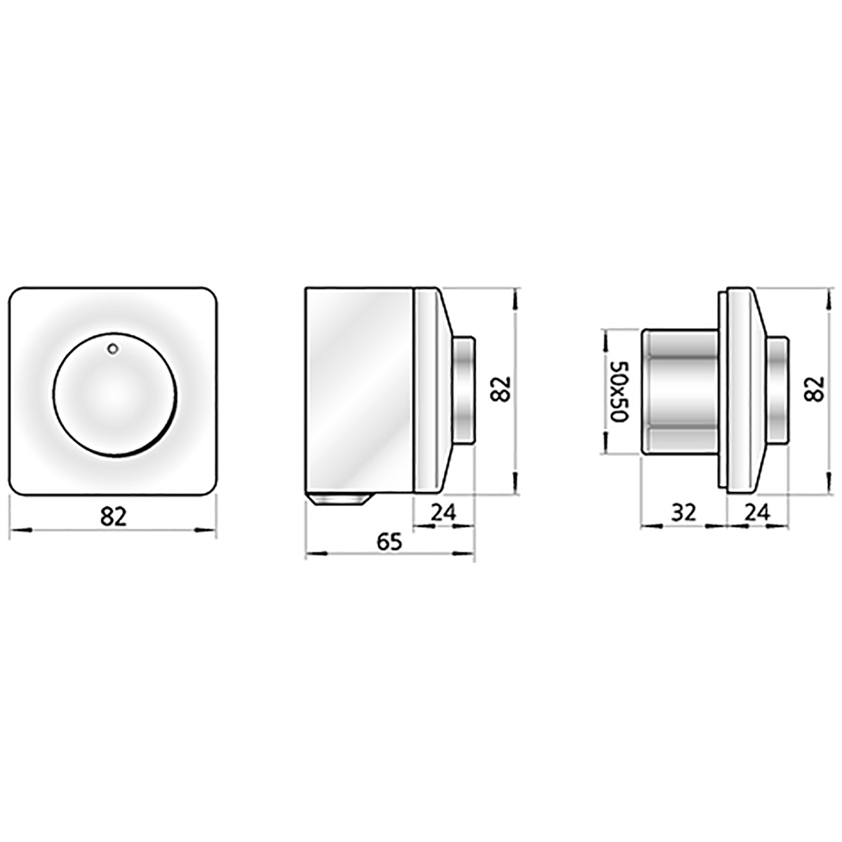 Potentiometer Östberg Ms Ec Steglös Off-Läge