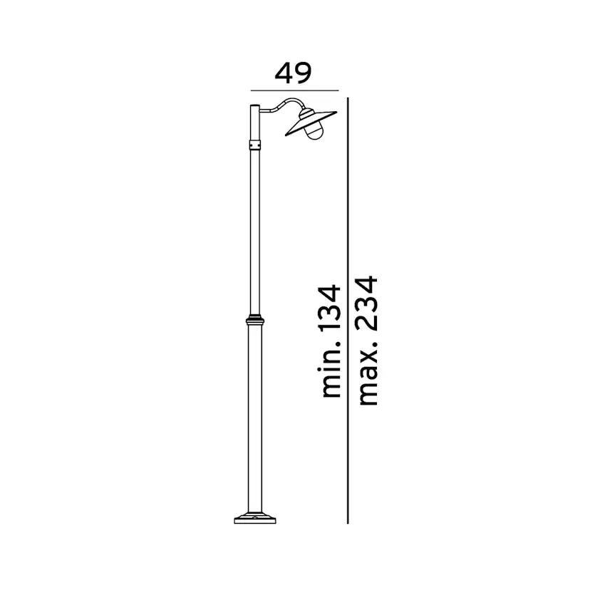 Stolparmatur Norlys Karlstad 2032