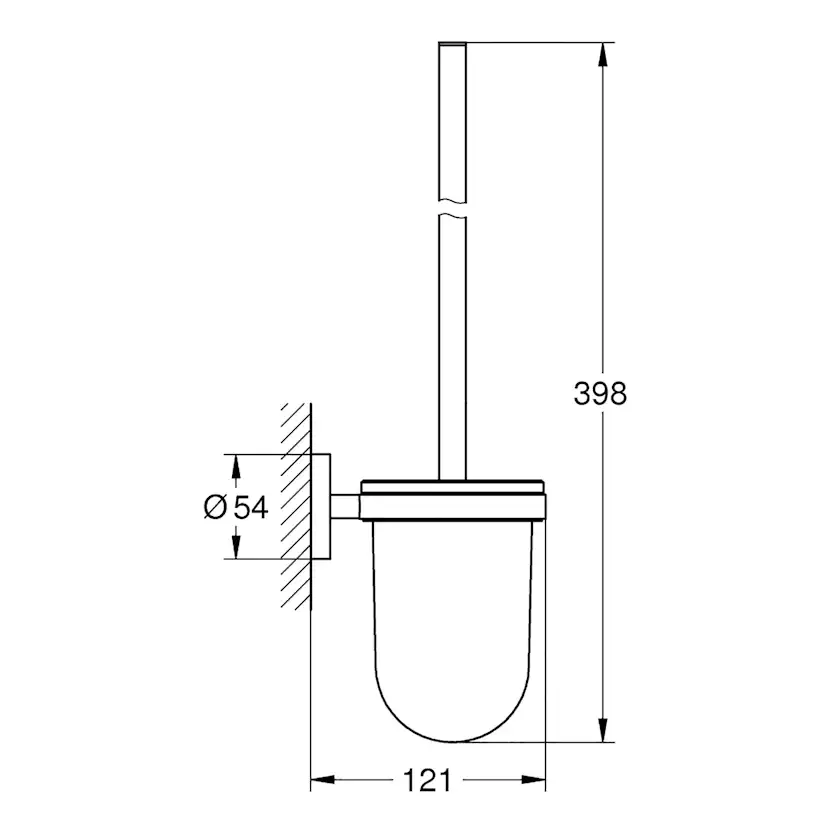 Toalettborste Grohe Essentials 40374