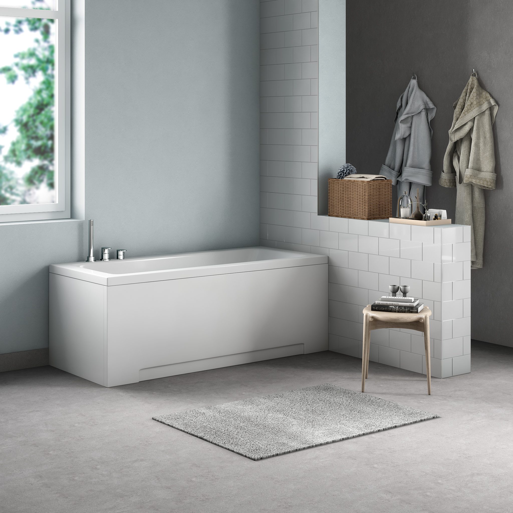 Bubbelbadkar Comfornette Milano