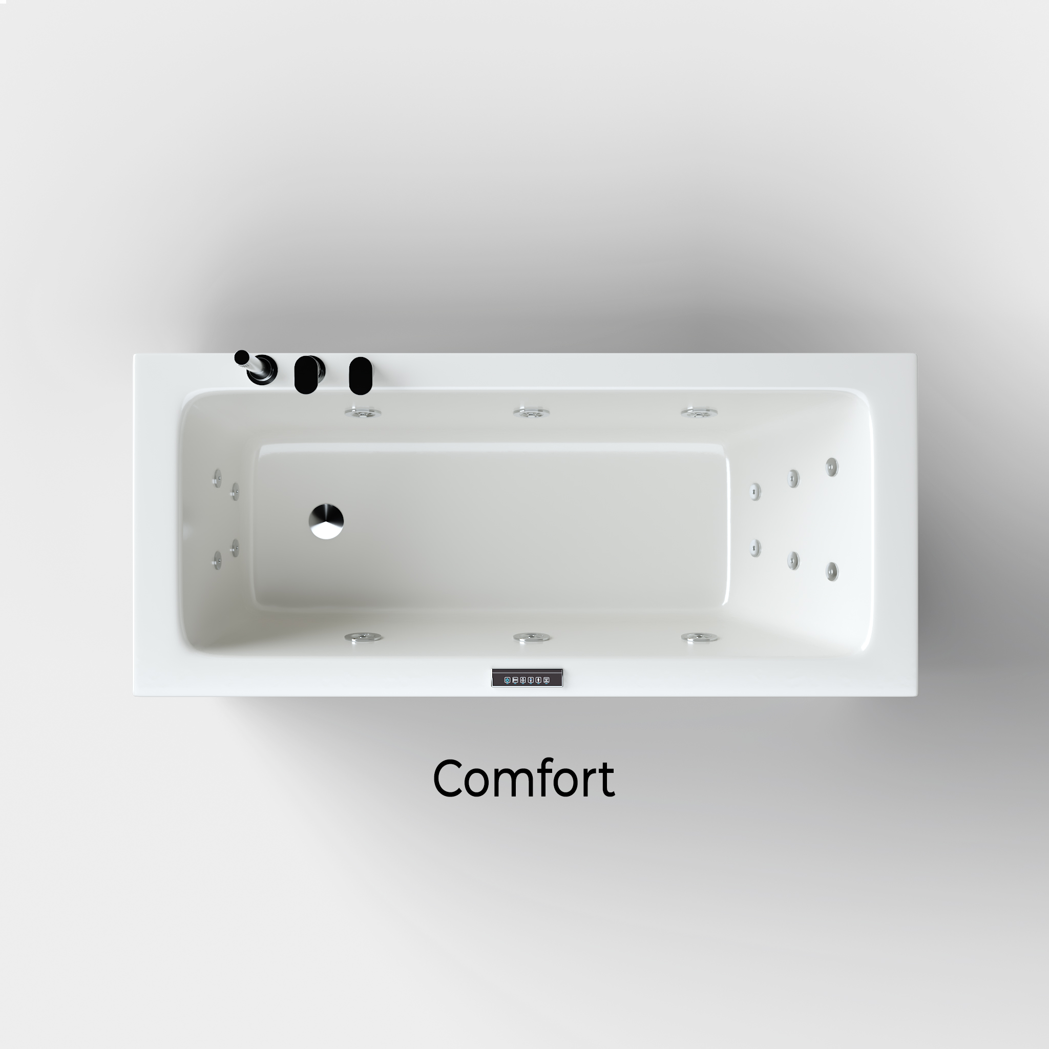 Bubbelbadkar Comfornette Milano