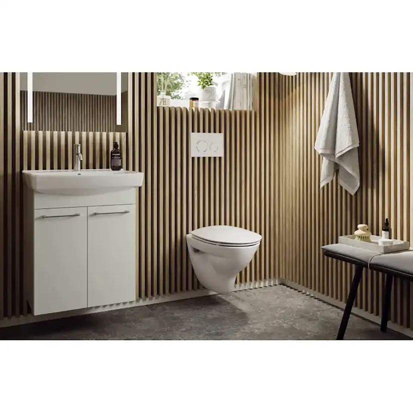 Vägghängd Toalettstol Ifö Spira Classic Rimfree