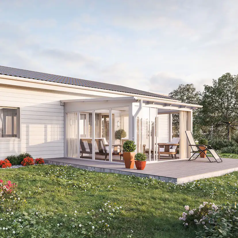 Fast Väggparti Hörn Halle Primolux