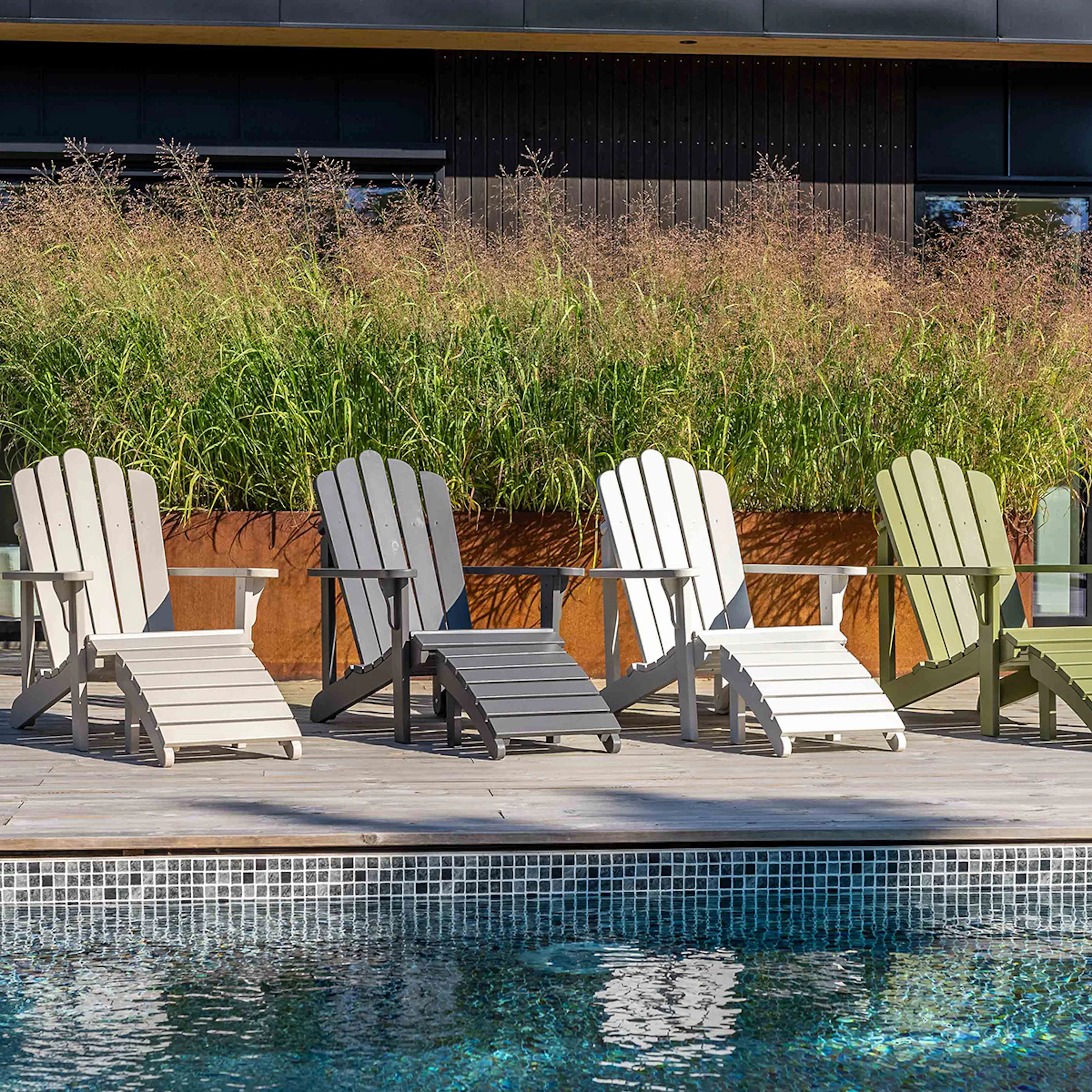 Däckstol Eden Wood Mölle Inkl Fotpall