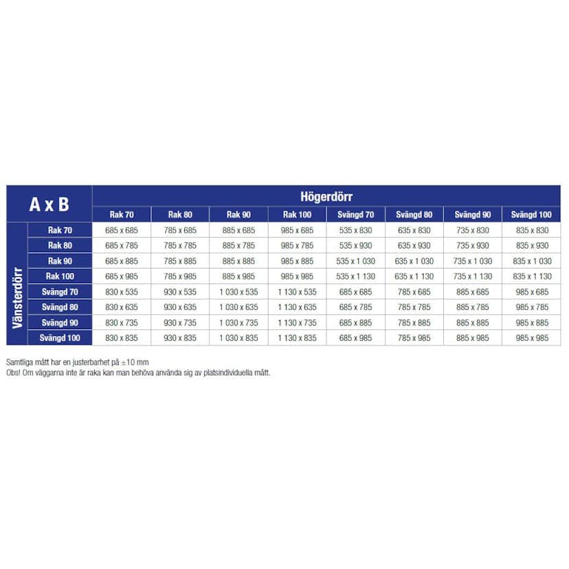 Duschhörn Alterna Picto Rak