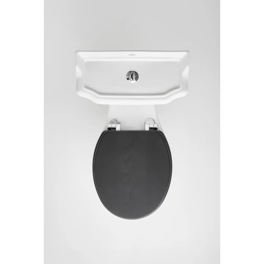 Toalettsits Miller Badrum Classic Svart