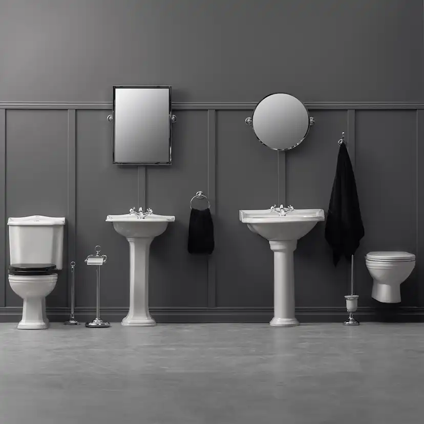 Toalettstol Miller Badrum Classic inkl. Cistern