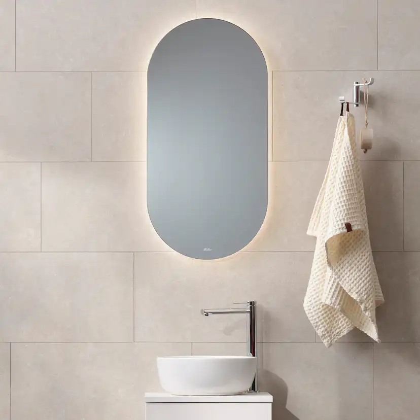 Badrumsspegel Miller Badrum Ambient DIM Oval