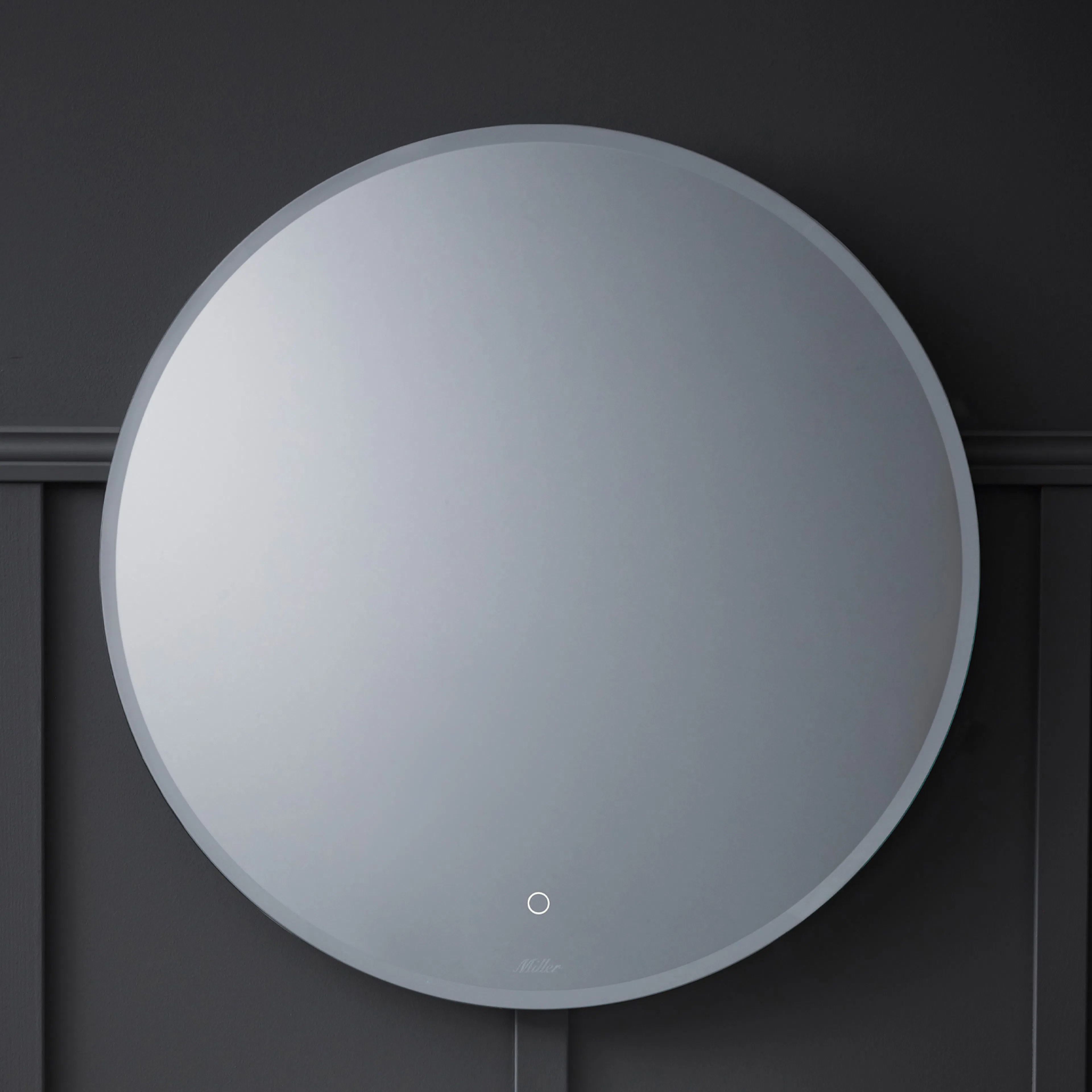 Badrumsspegel Miller Badrum Ambient Touch Classic Rund