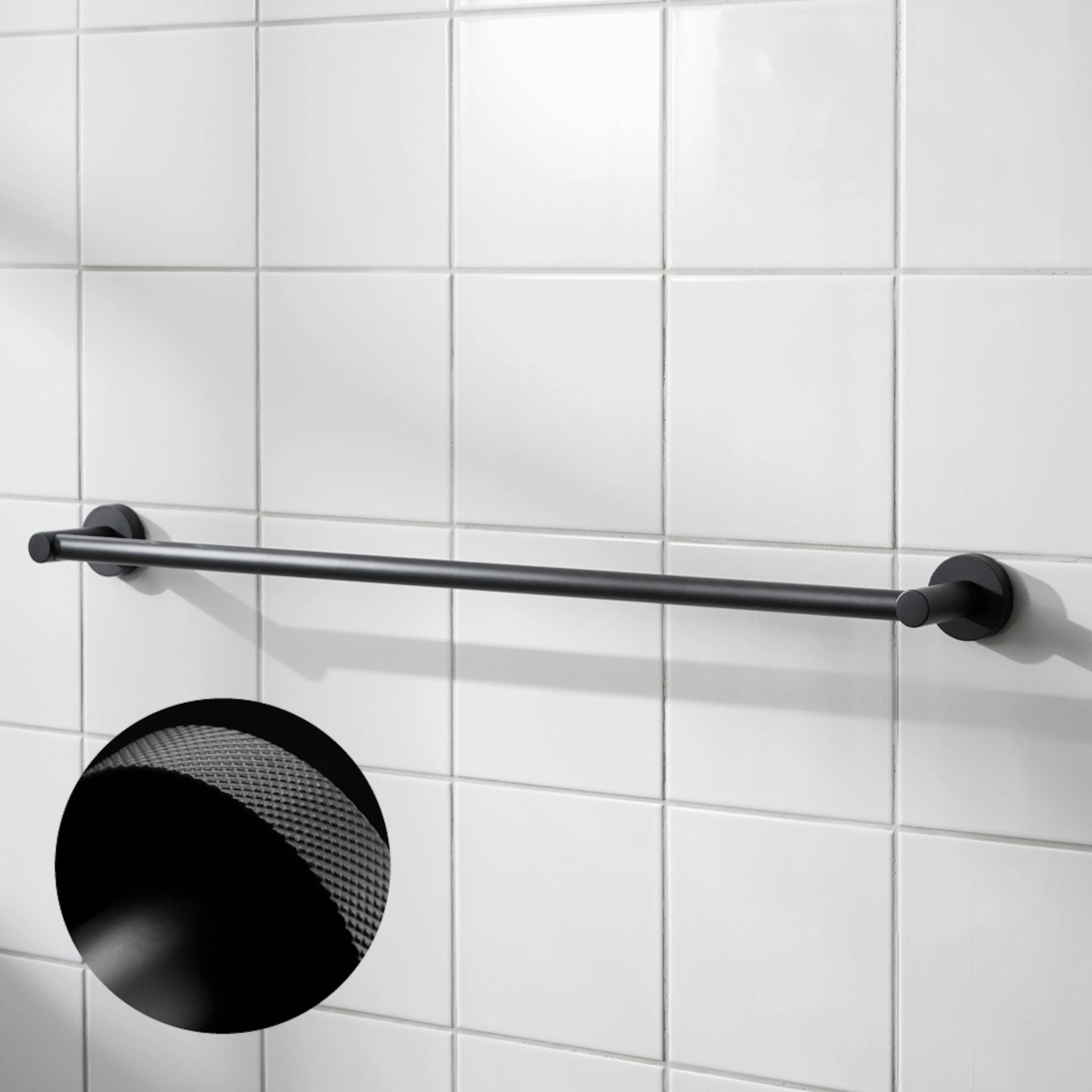 Handduksstång Miller Badrum Bond Diamond Enkel