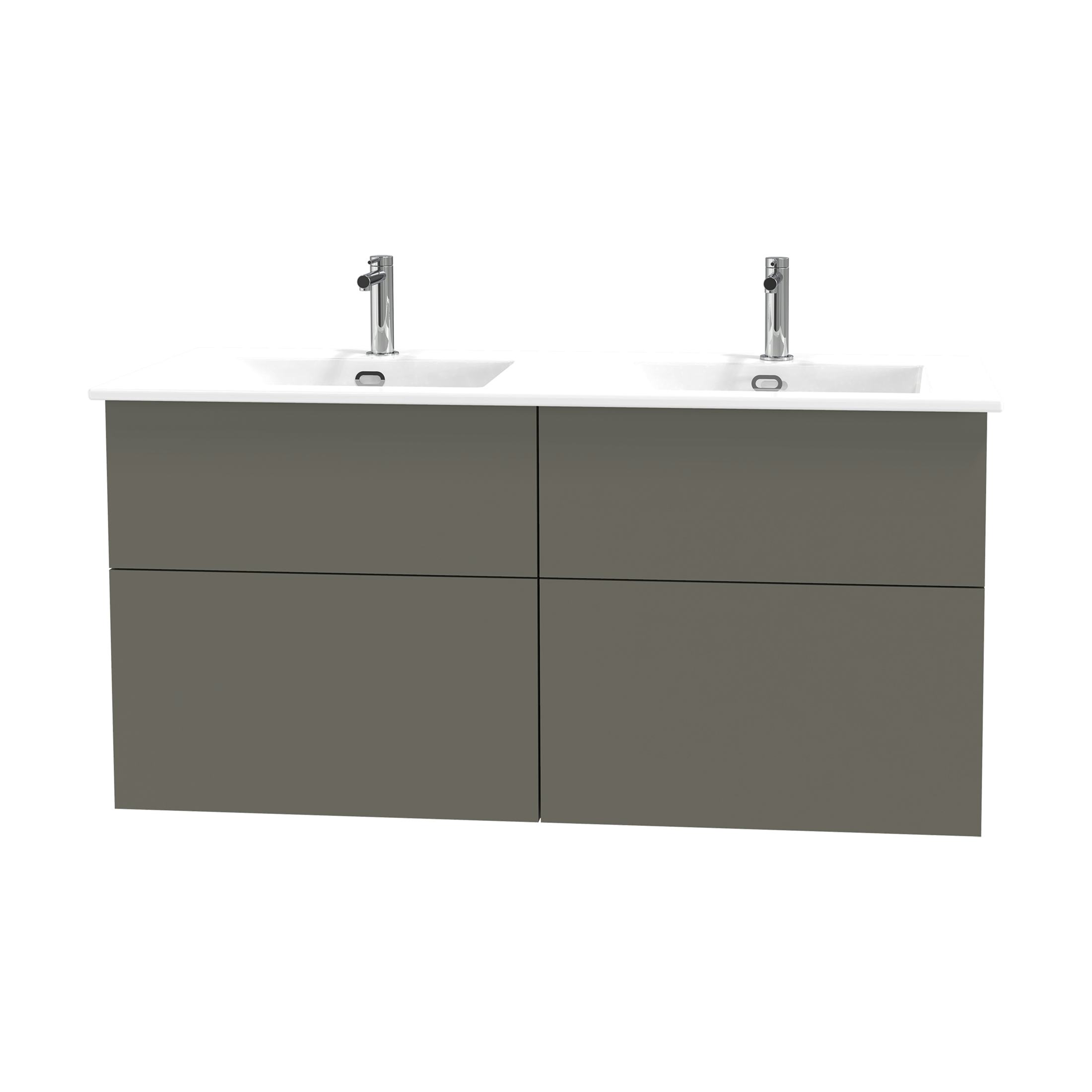 Tvättställsskåp Miller Badrum City 120 för Heltäckande Tvättställ