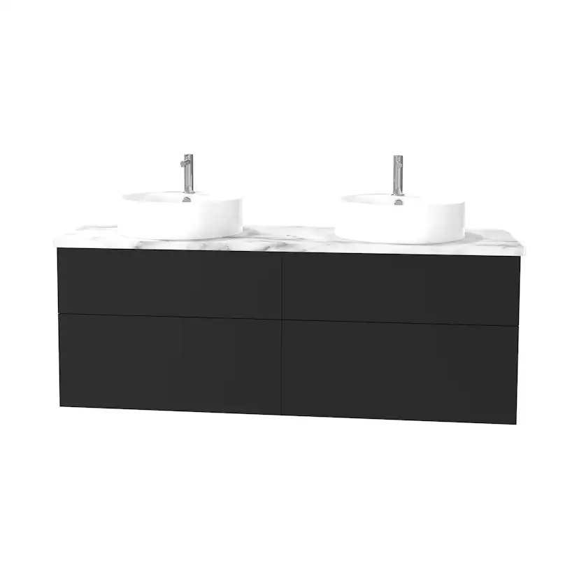 Tvättställsskåp Miller Badrum City 160 för Bänkskiva