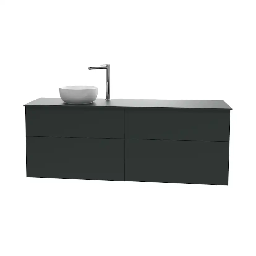 Tvättställsskåp Miller Badrum City 160 för Bänkskiva