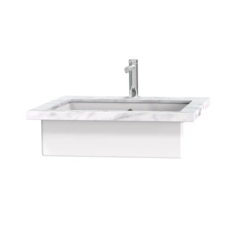 Bänkskiva Miller Badrum Sten 60 Inkl Underlimmat Porslinstvättfat